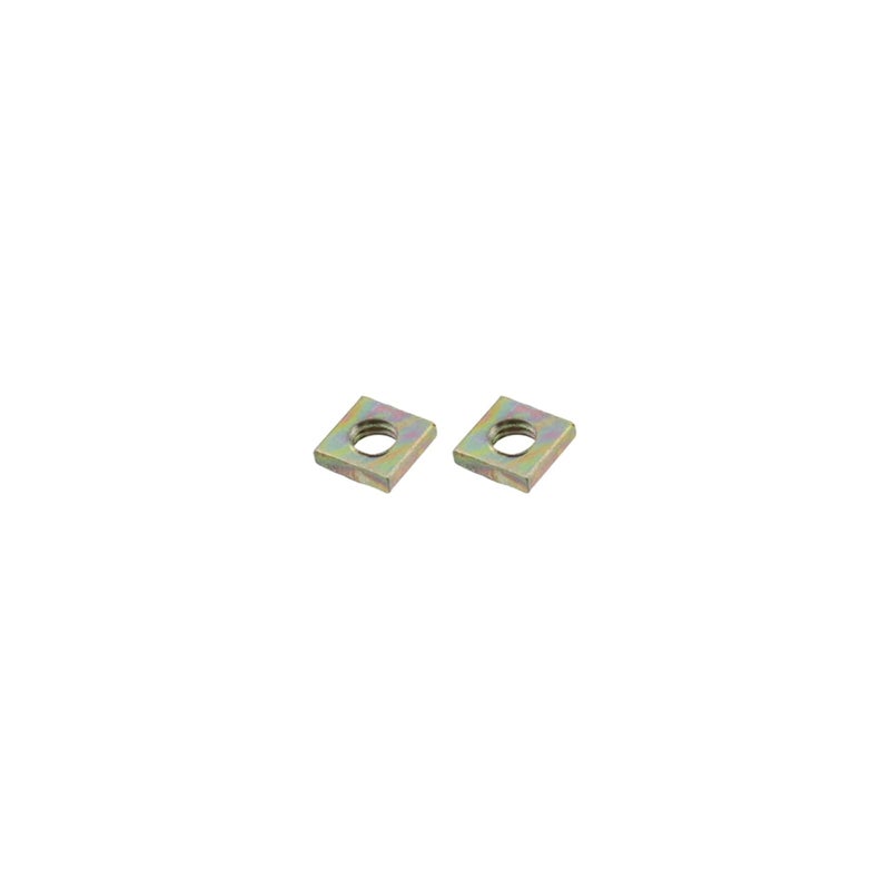 Sscon 500Pcs M4x7mmx2mm Zinc Plated Square Nuts Square Thin Nuts - M4 - Image 2